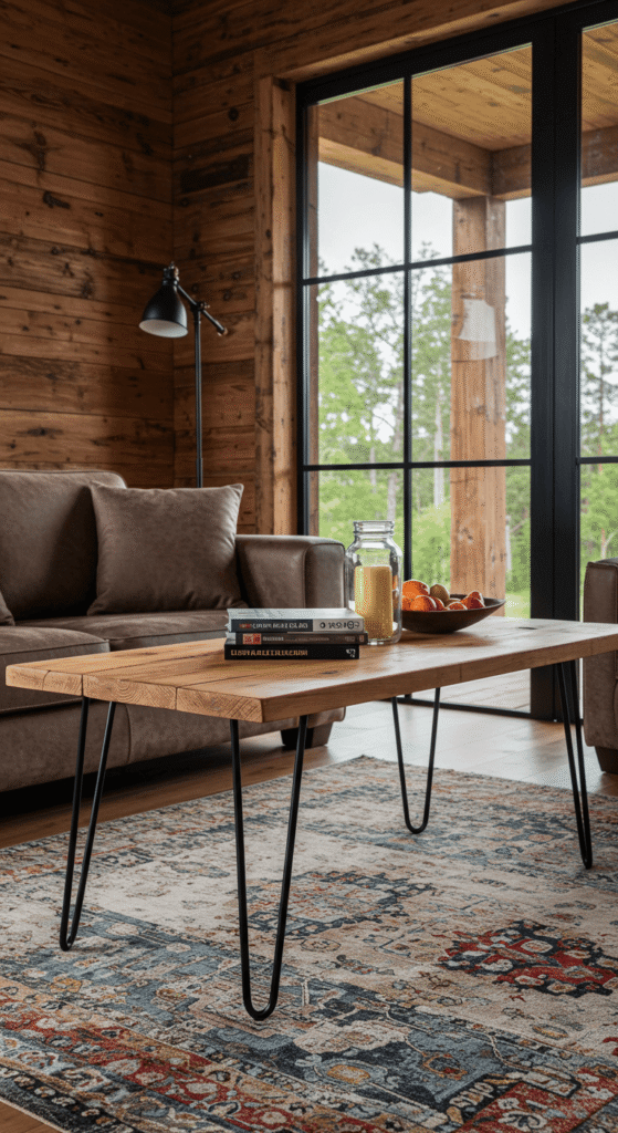 rustic living room ideas 11