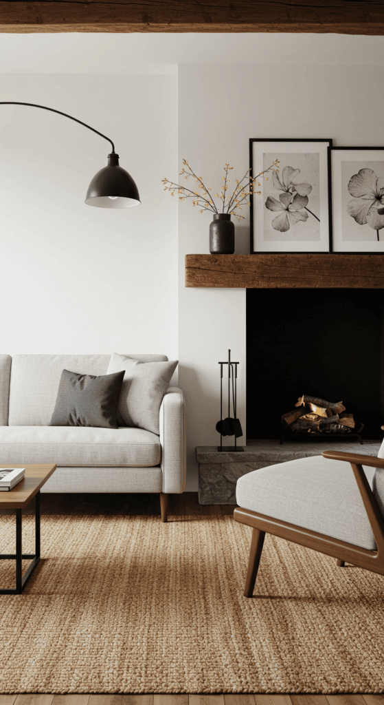 rustic living room ideas 21