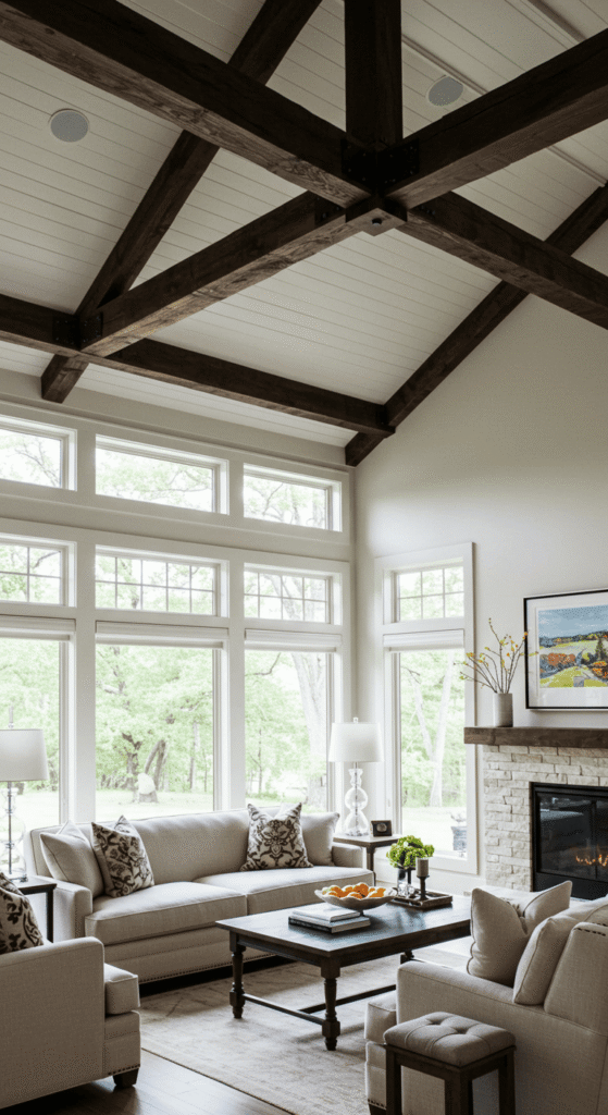 rustic living room ideas 4