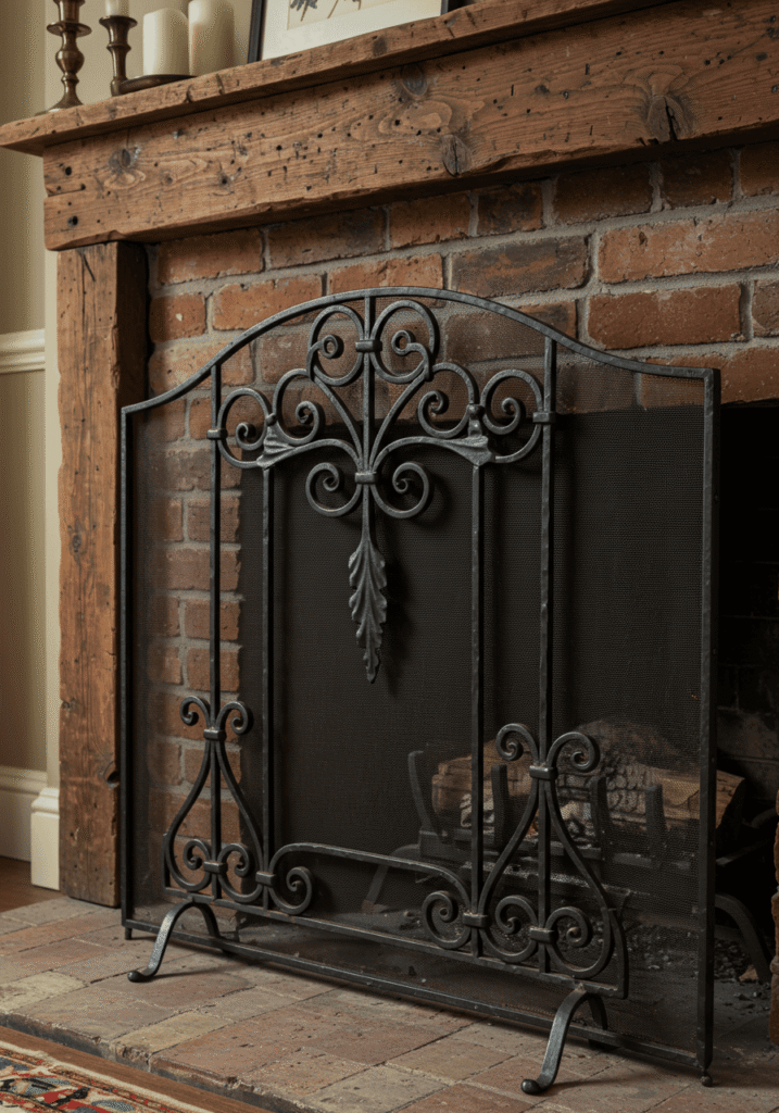 farmhouse fireplace 12