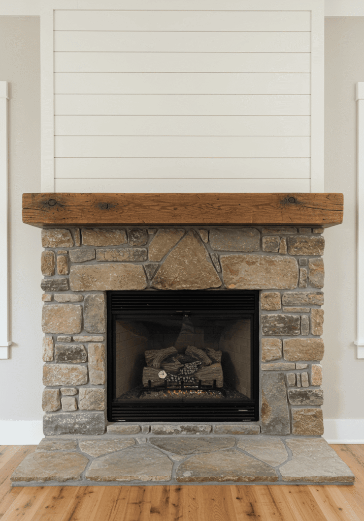 farmhouse fireplace 13