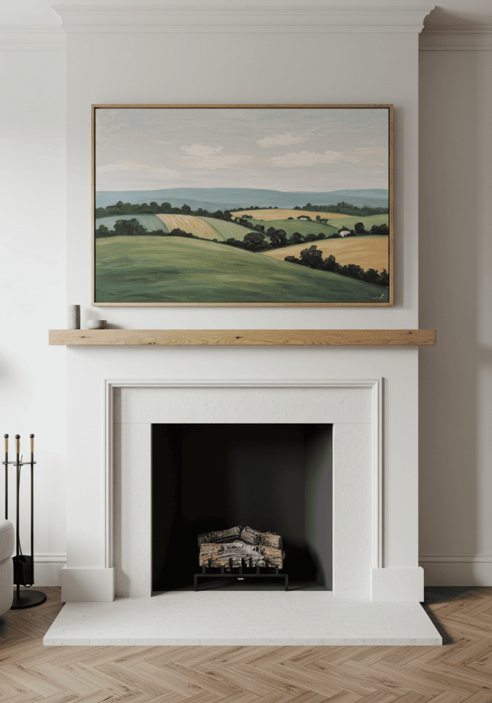 farmhouse fireplace 18