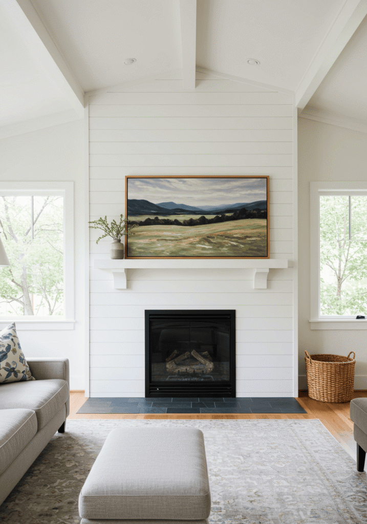 farmhouse fireplace 3