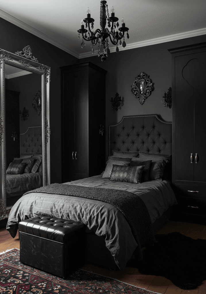 gothic bedroom 17
