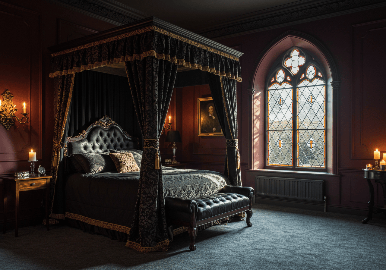 gothic bedroom FI