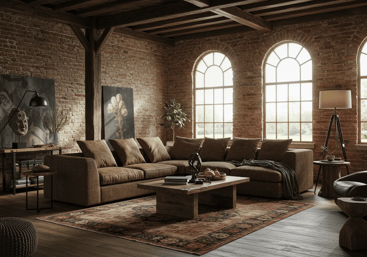 21 Rustic Modern Living Room Ideas to Warm Up Your Home