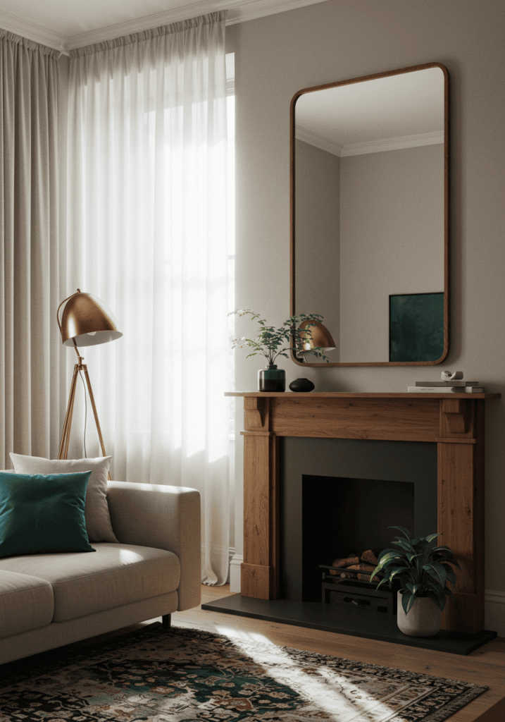 transitional living room 12