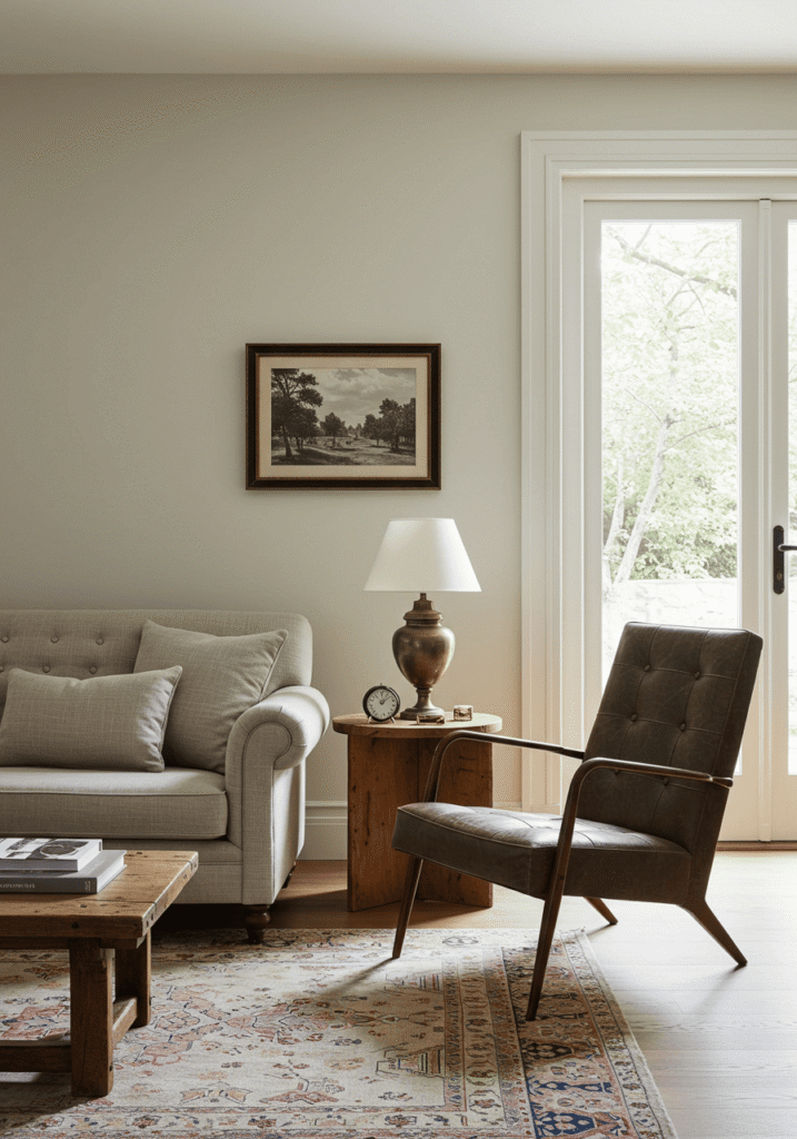 transitional living room 14