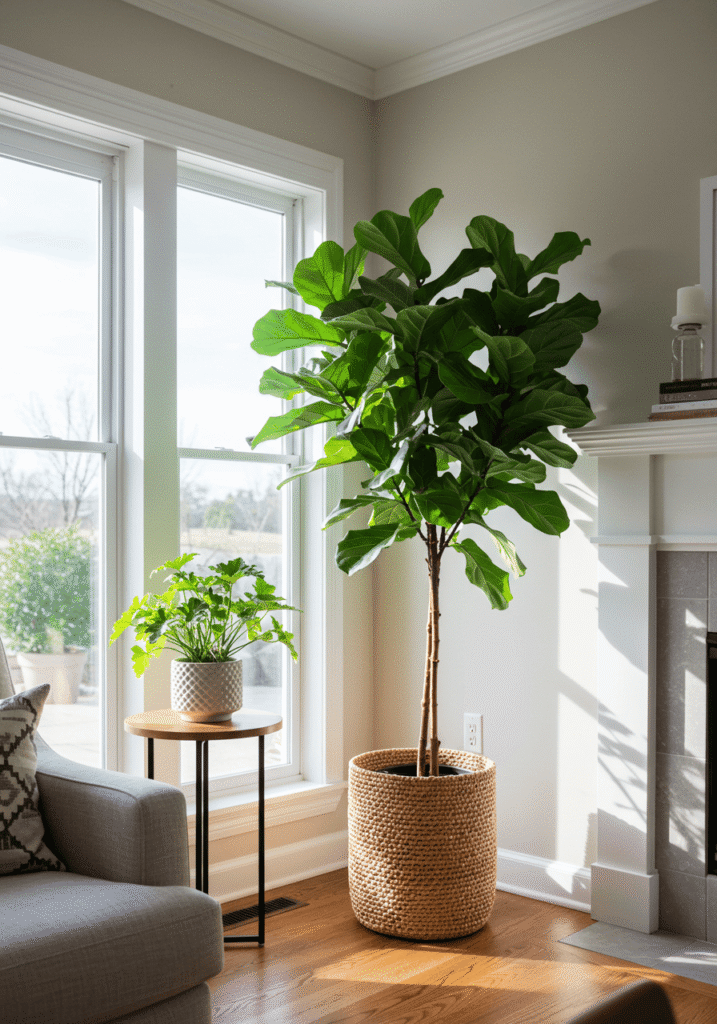 transitional living room 16