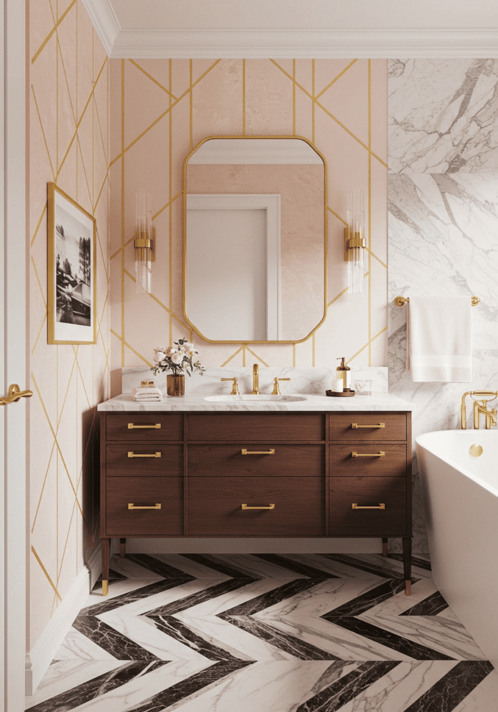 pink bathroom decor 10