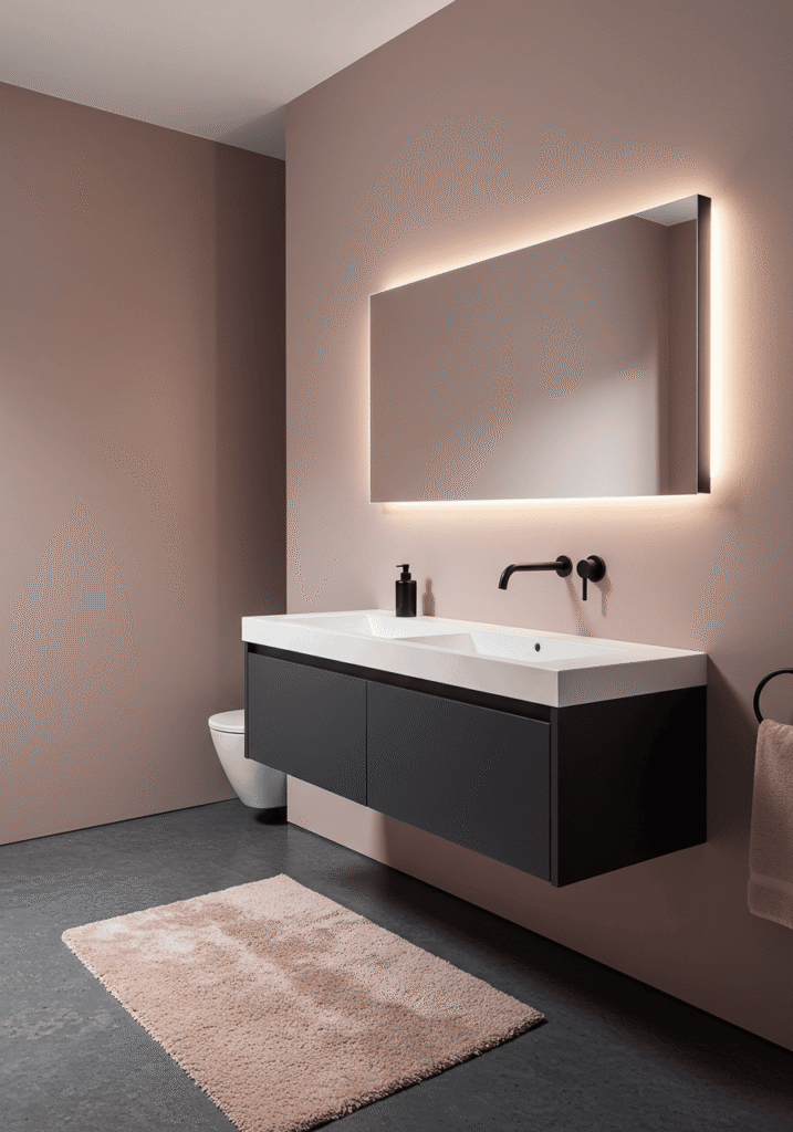 pink bathroom decor 11