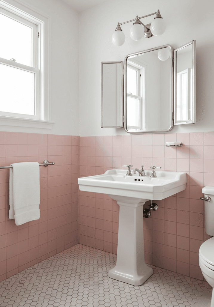 pink bathroom decor 2