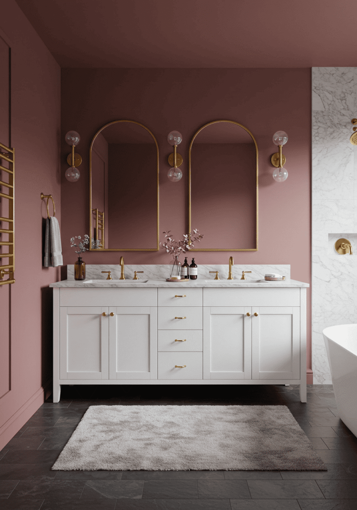 pink bathroom decor 3