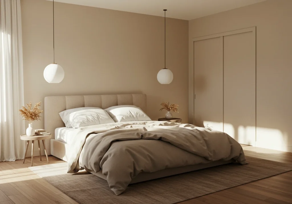 beige bedroom ideas FI converted