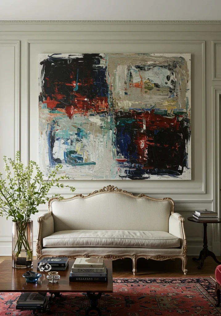 eclectic living room 12 converted