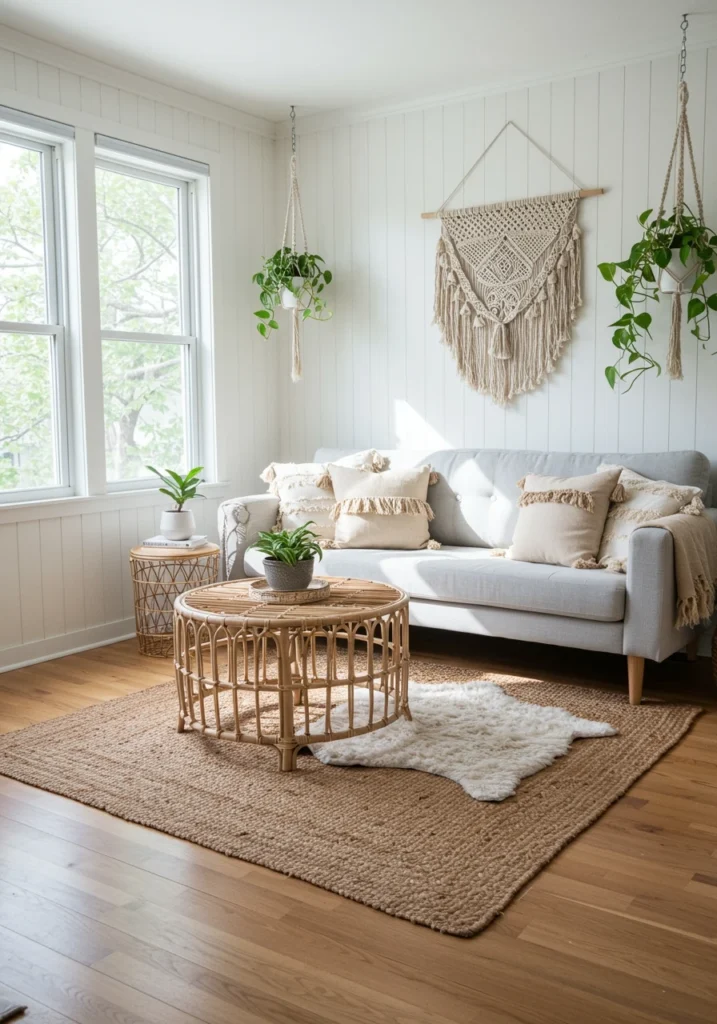 eclectic living room 13 converted