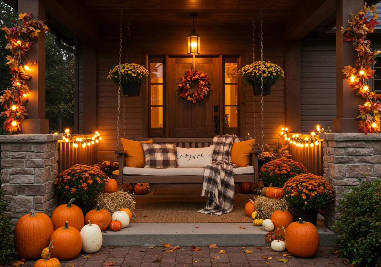 19 Gorgeous Front Porch Fall Decor Ideas to Make Your Home the Coziest on the Block