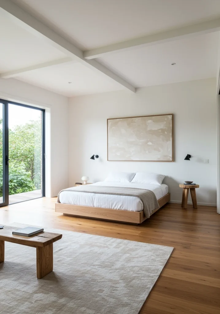 organic modern bedroom 8 converted