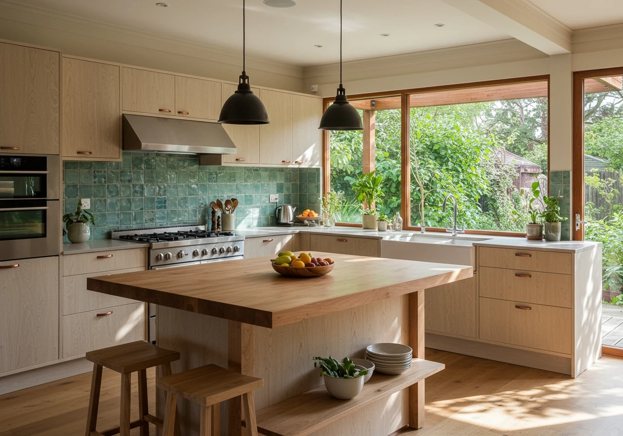 organic modern kitchen FI converted