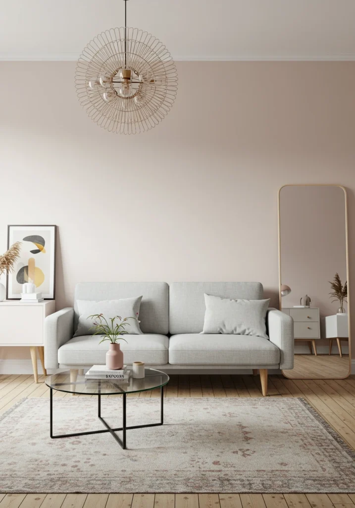 pink living room 7 converted