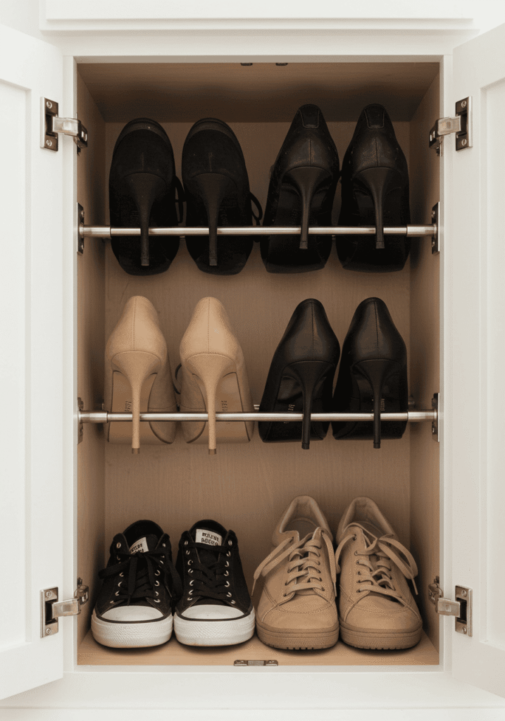 shoe storage ideas for small spaces 10