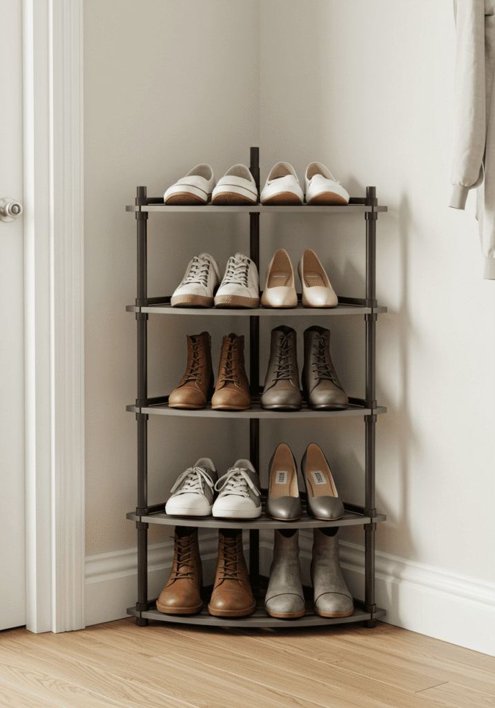 shoe storage ideas for small spaces 17