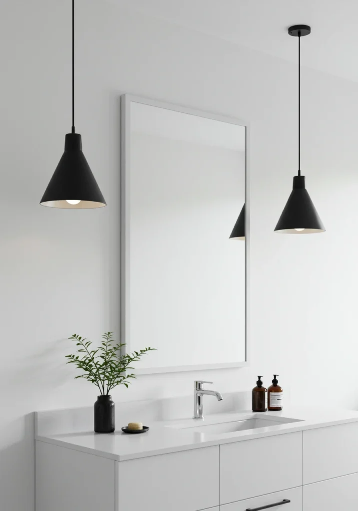 black bathroom 19 converted