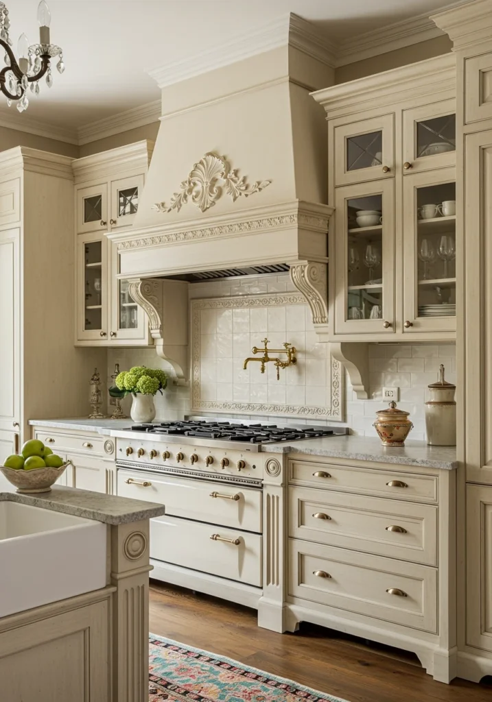 cream kitchen cabinets 15 converted