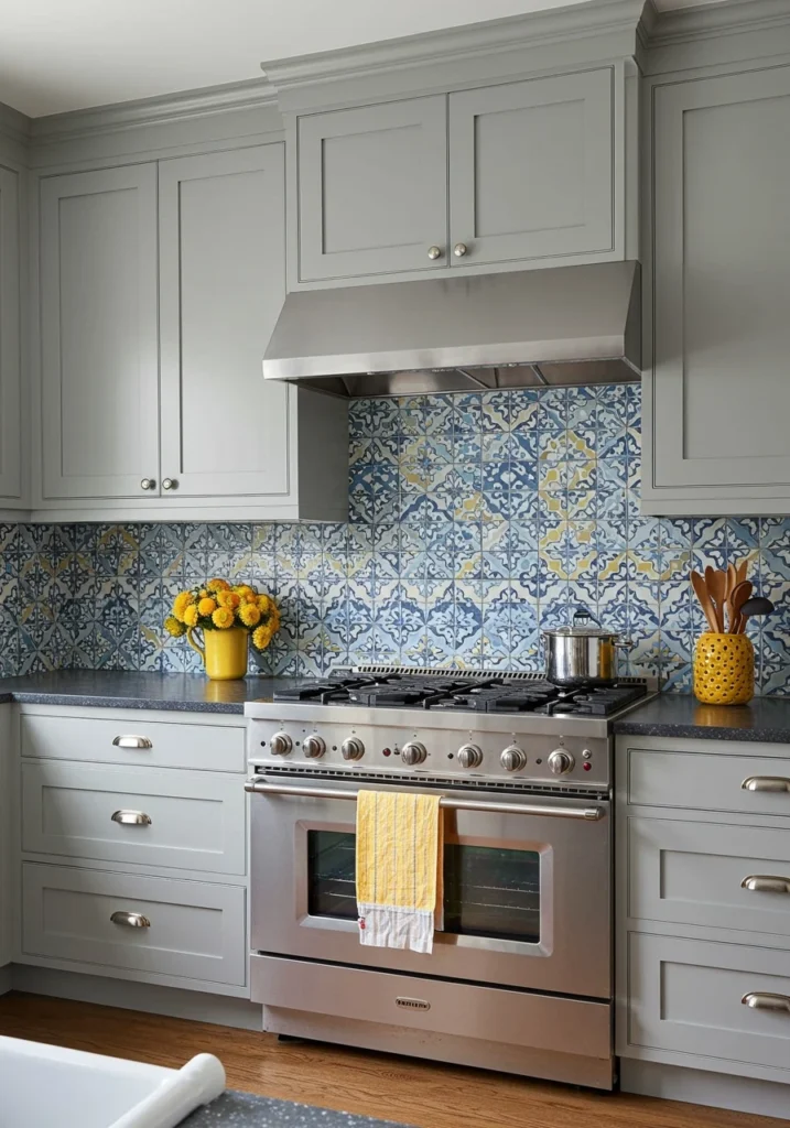 gray kitchen cabinets 15 converted