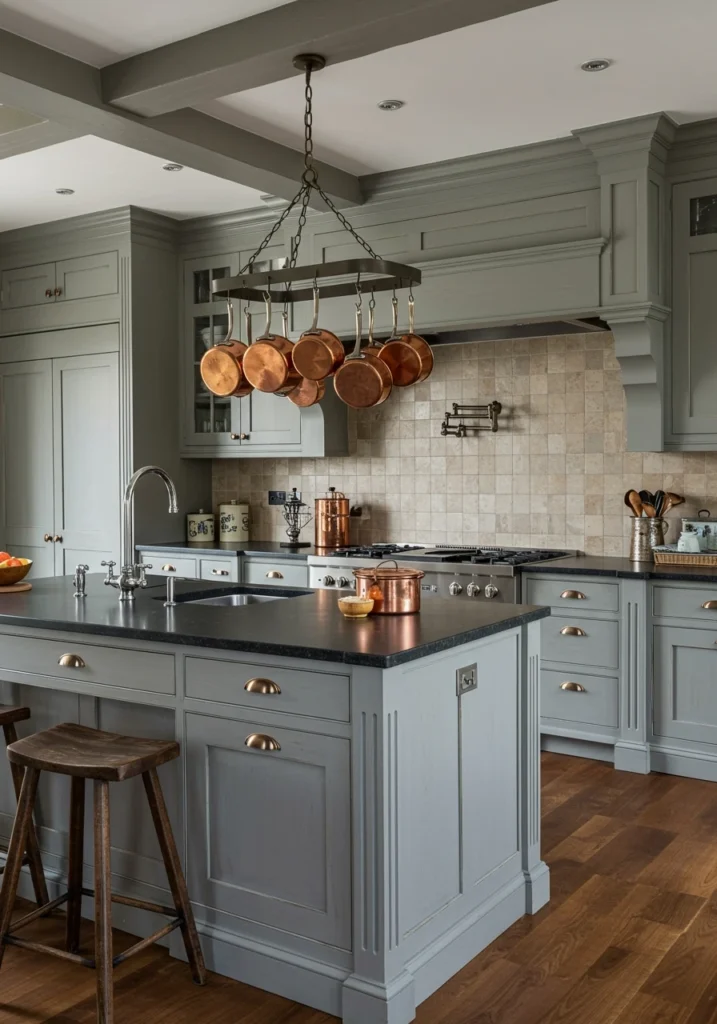 gray kitchen cabinets 17 converted