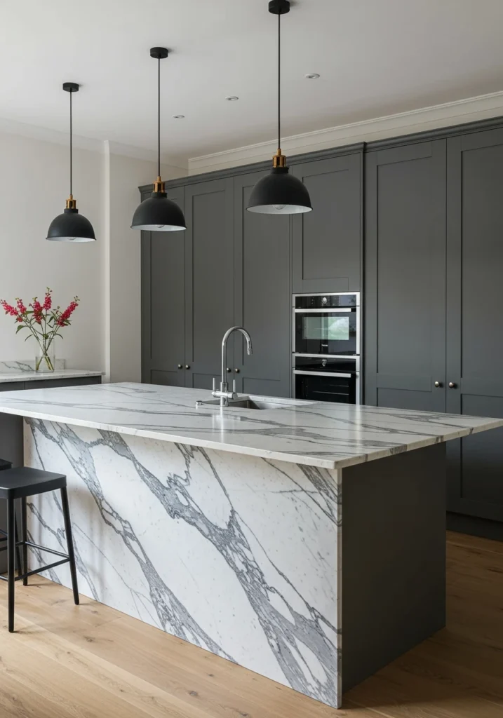 gray kitchen cabinets 2 converted