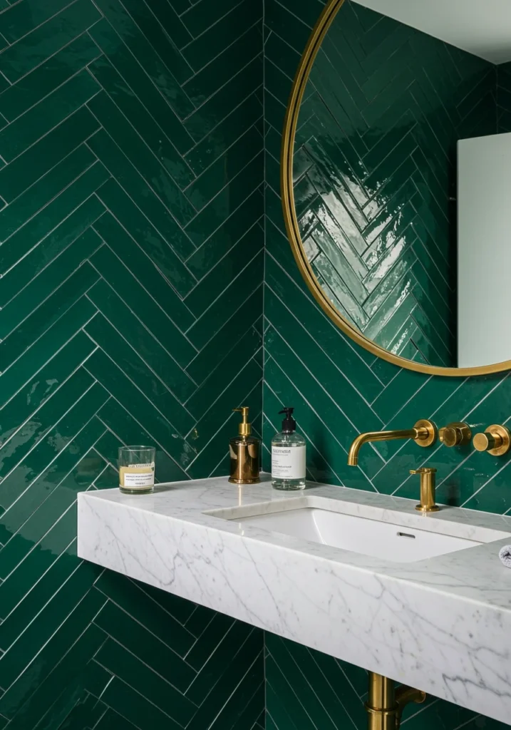 green bathroom decor 10 converted