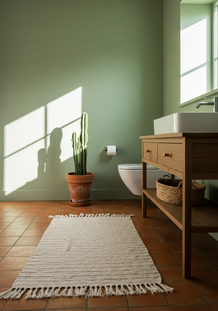 green bathroom decor 21 converted