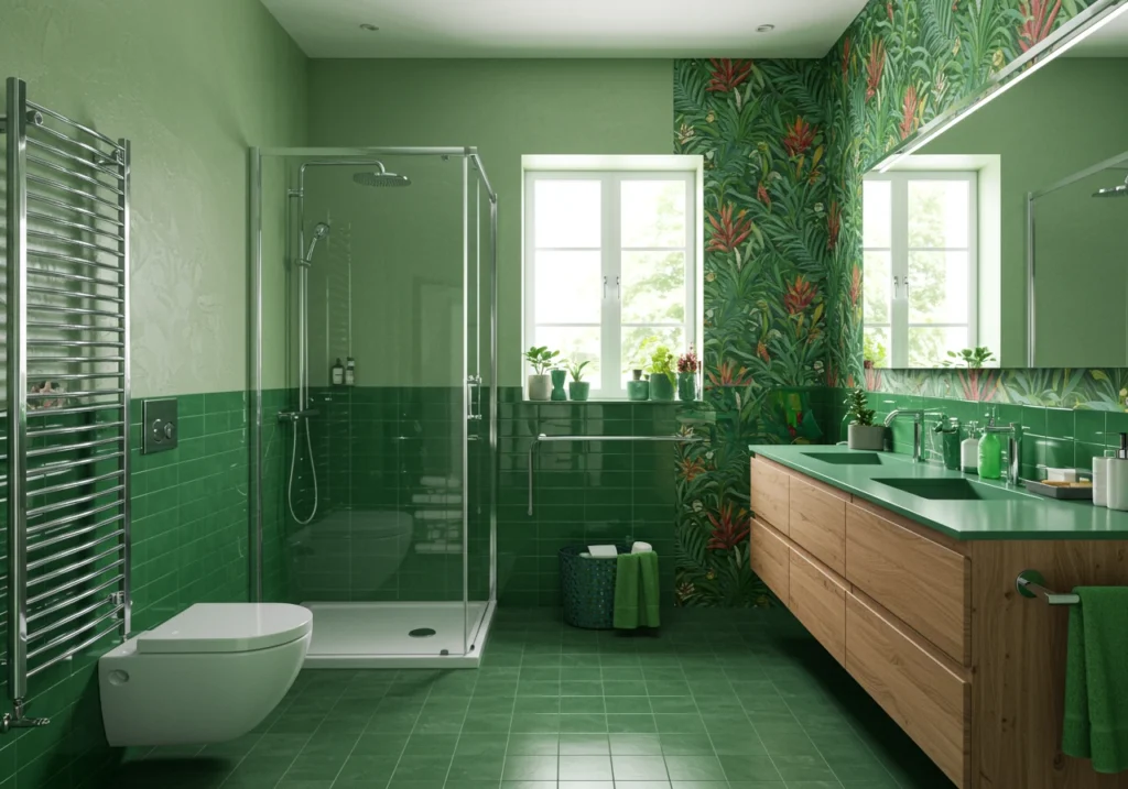 green bathroom decor FI converted