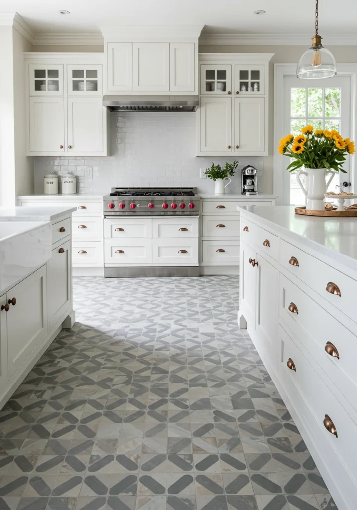 grey and white kitchen cabinets 15 converted