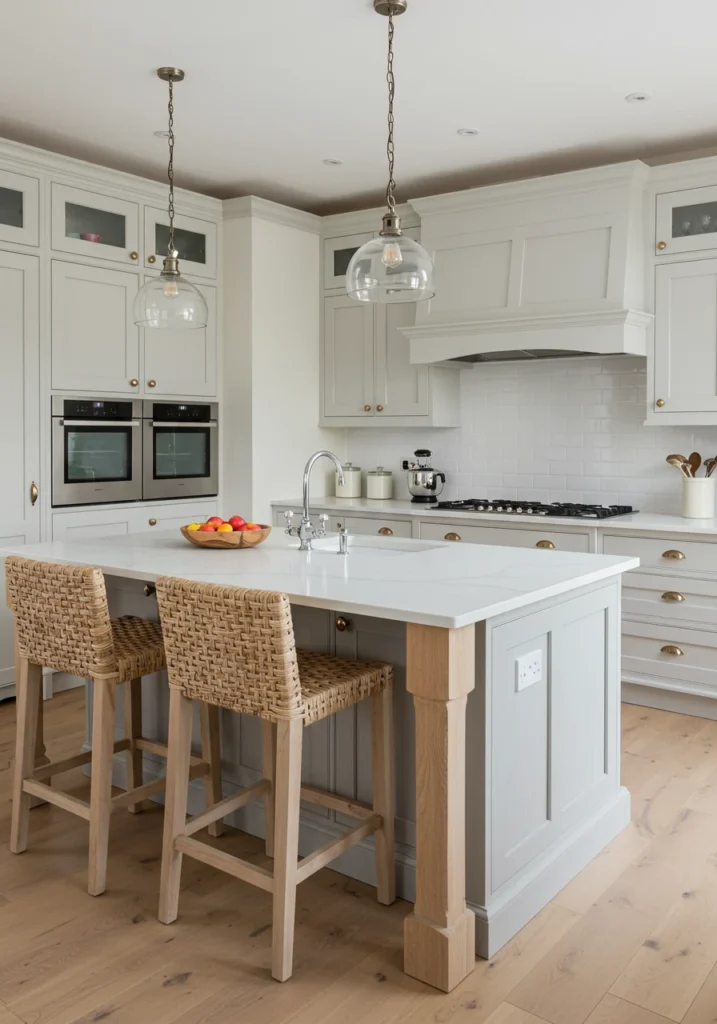 grey and white kitchen cabinets 18 converted