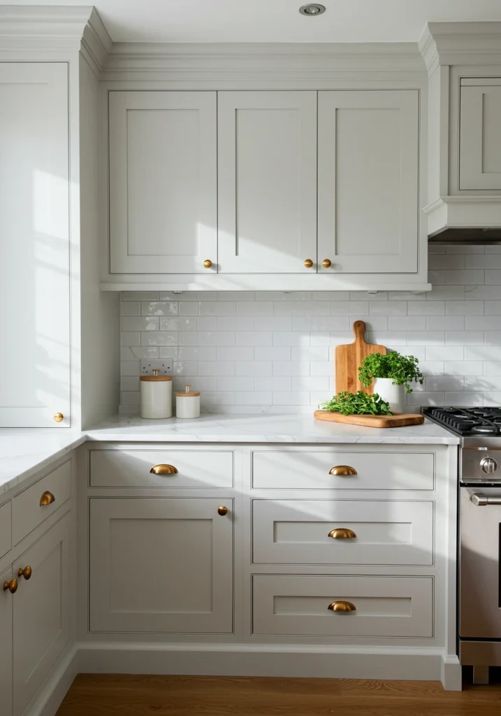 grey and white kitchen cabinets 1 converted