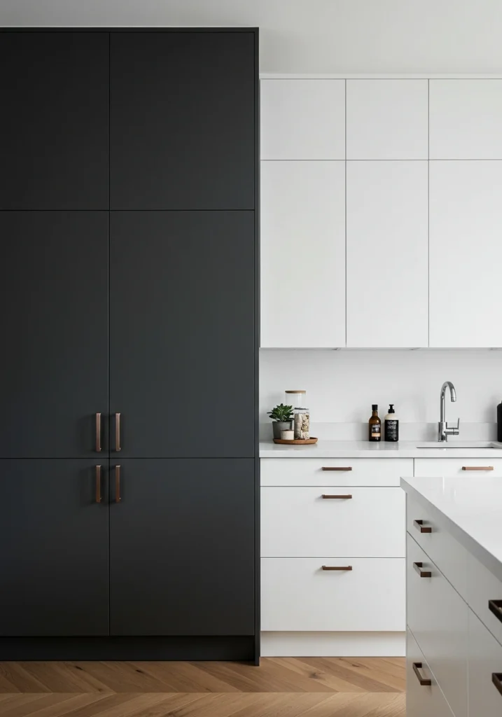 grey and white kitchen cabinets 9 converted