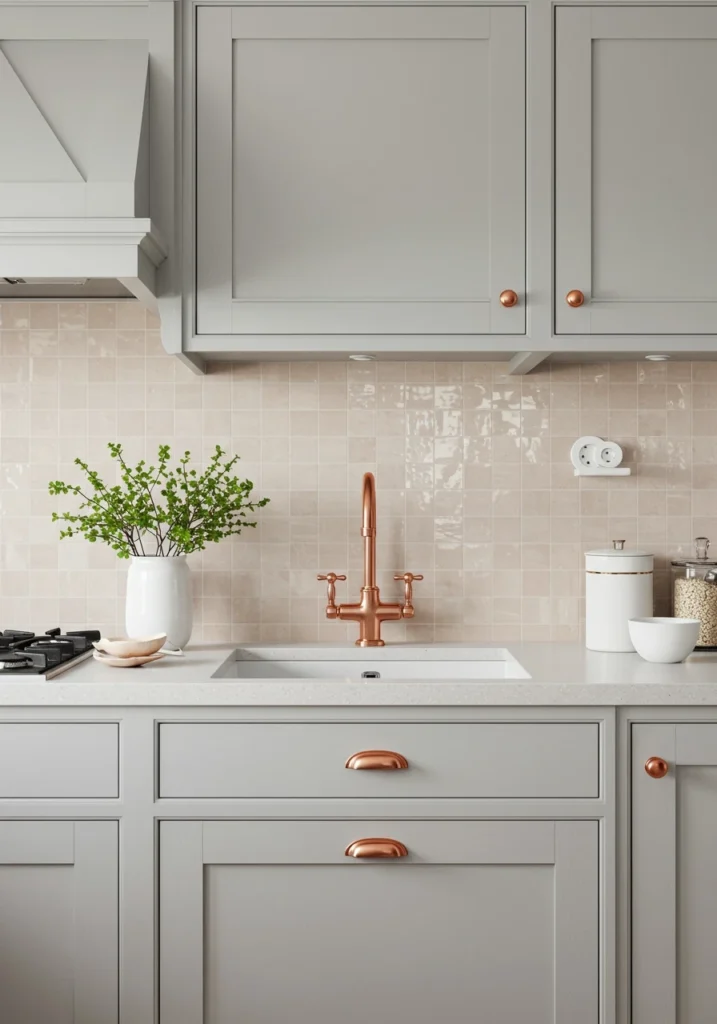 grey kitchen cabinets 14 converted