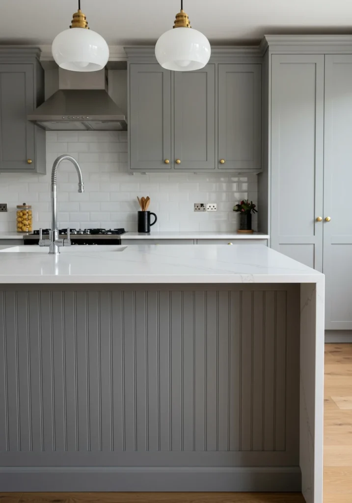 grey kitchen cabinets 17 converted