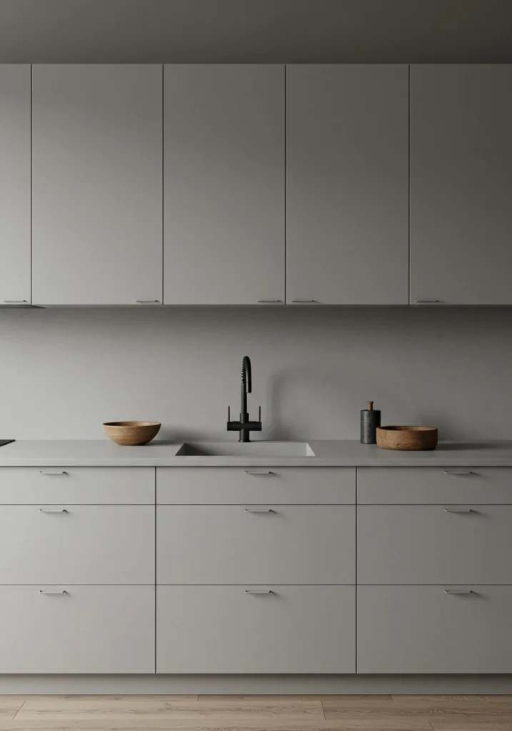 grey kitchen cabinets 20 converted