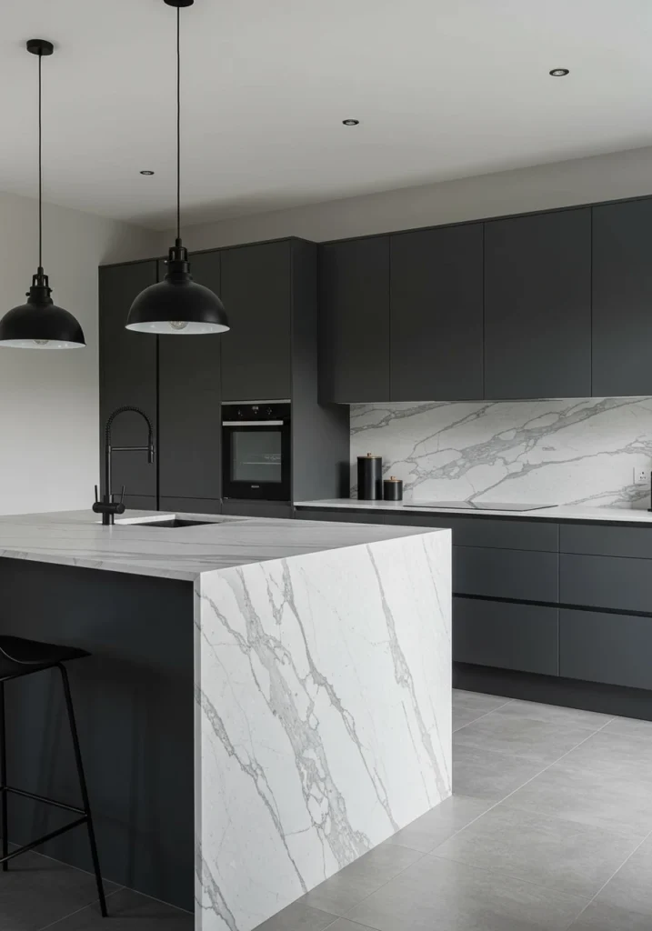 grey kitchen cabinets 2 converted