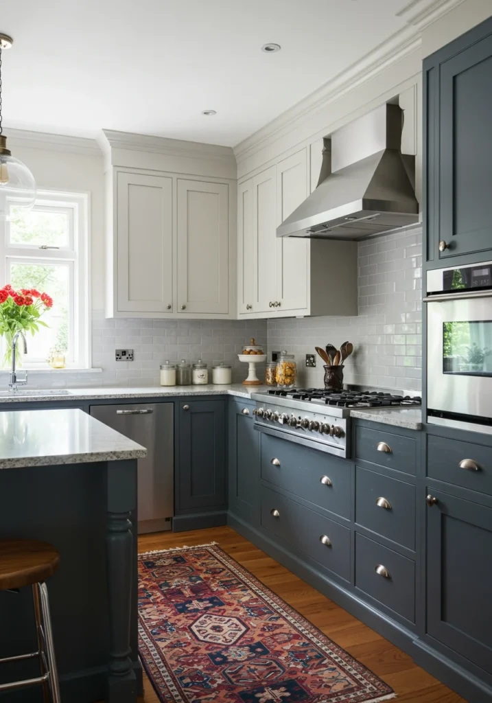 grey kitchen cabinets 4 converted