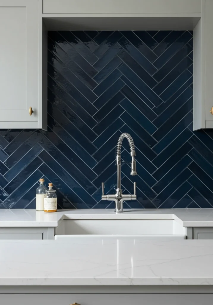 herringbone backsplash 5 converted