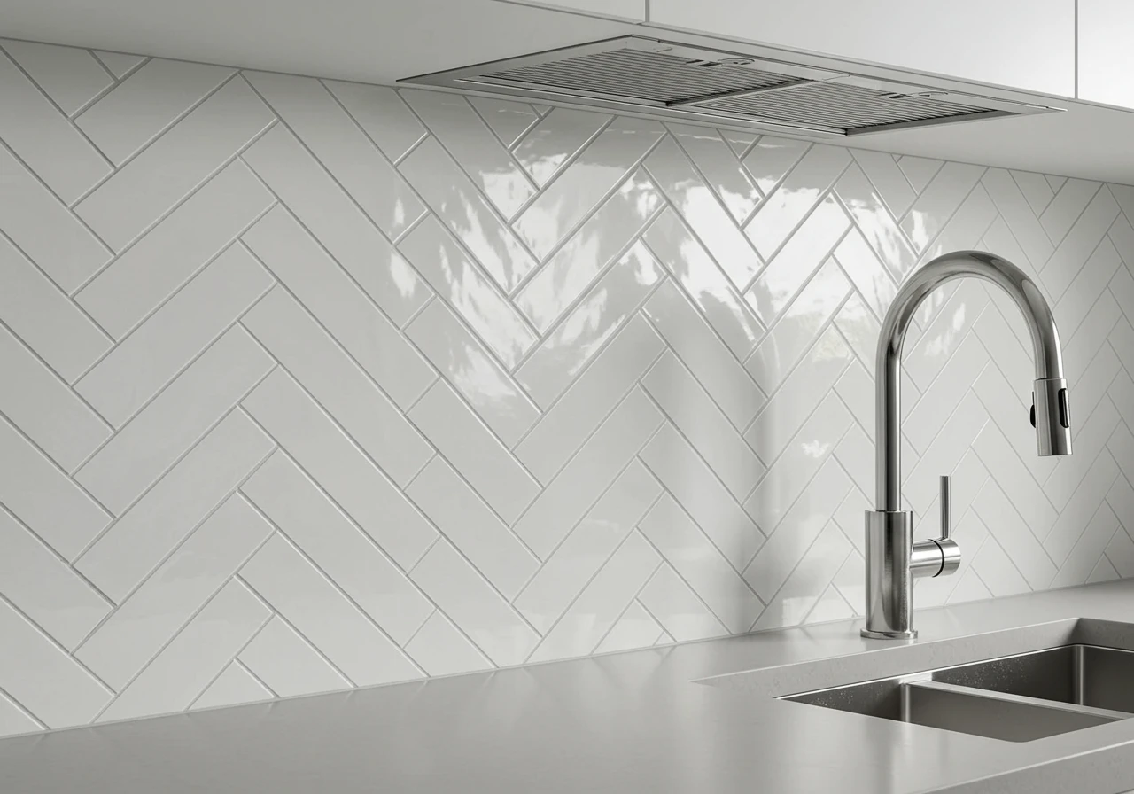 herringbone backsplash FI converted