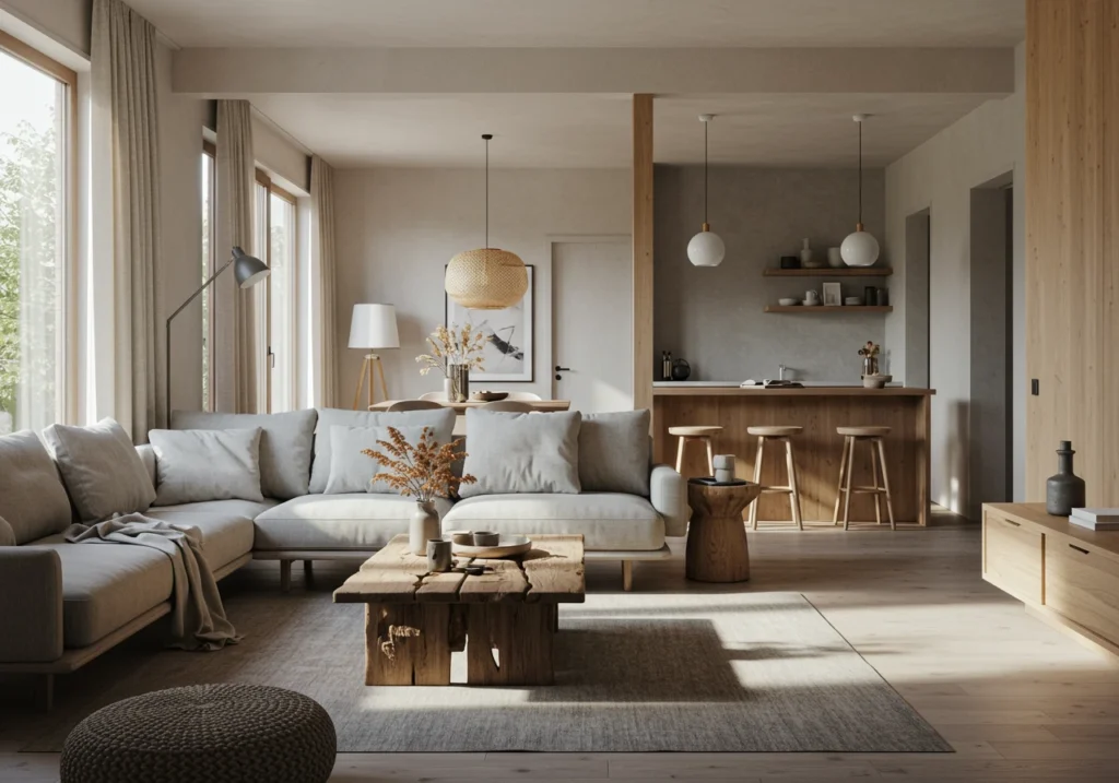 japandi interior design FI converted