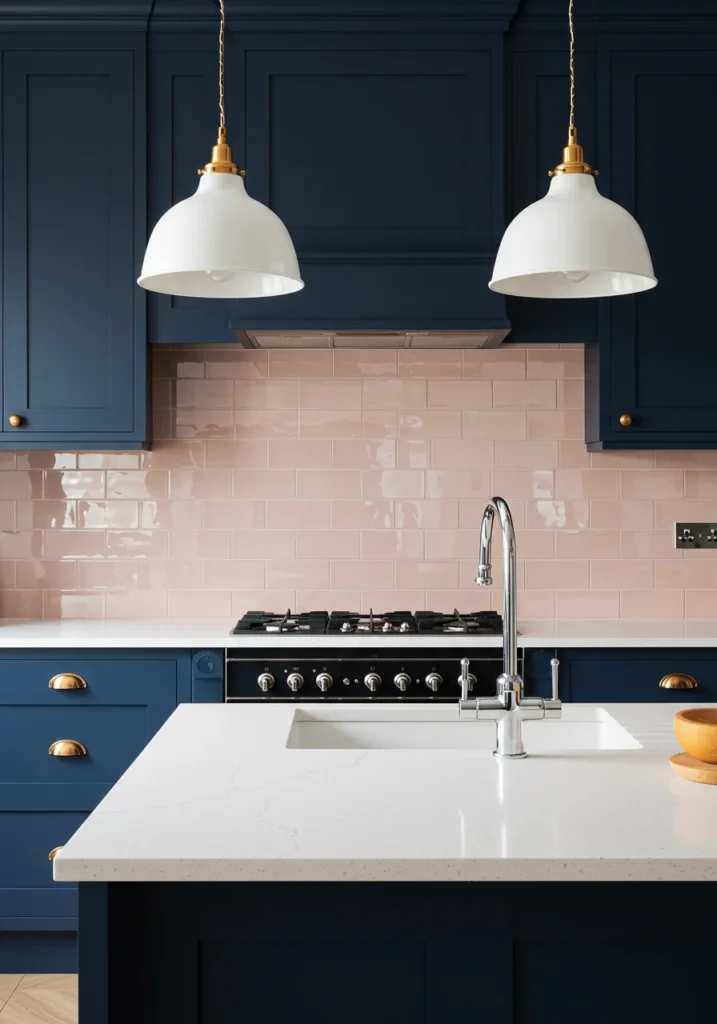 navy blue kitchen cabinets 17 converted
