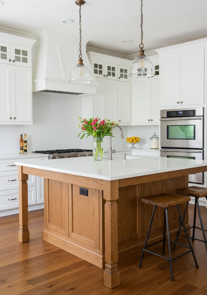 oak kitchen cabinets 13 converted
