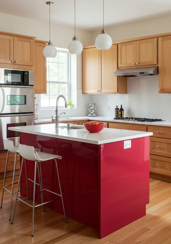 oak kitchen cabinets 17 converted