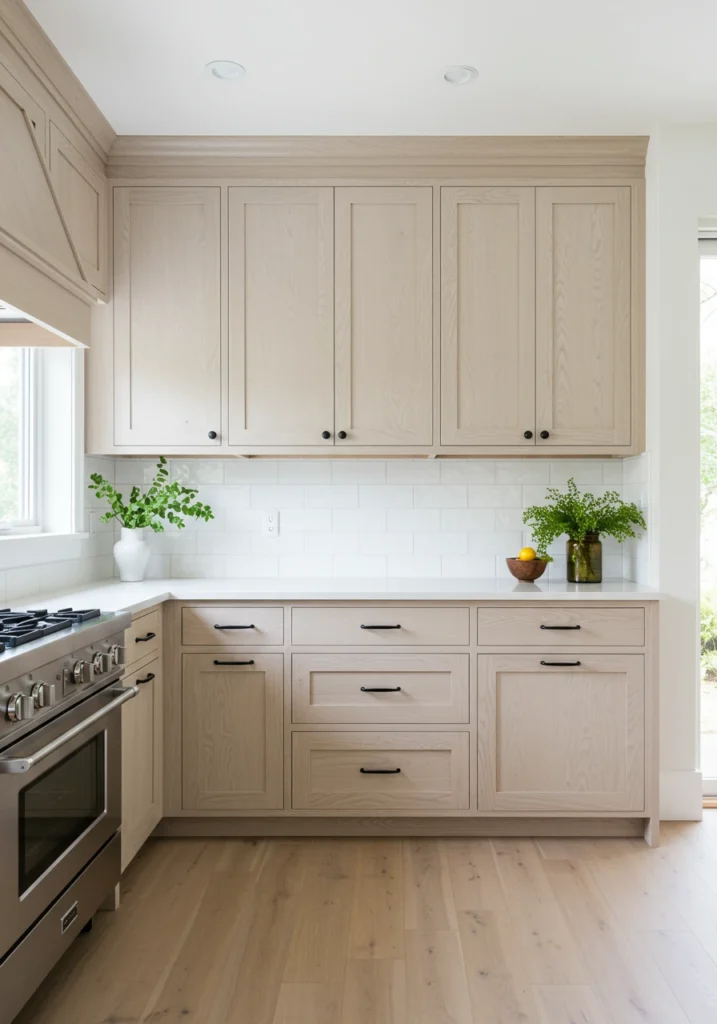 oak kitchen cabinets 1 converted